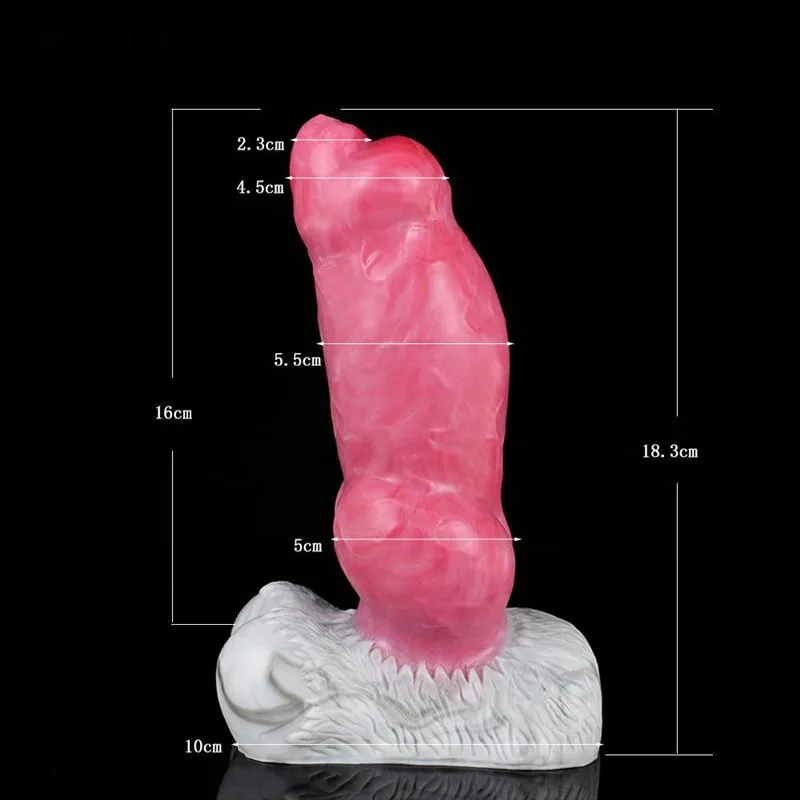 7 IN Short Fat Real Feeling Animal Cock Dildo 1 7 IN Short Fat Real Feeling Animal Cock Dildo 1