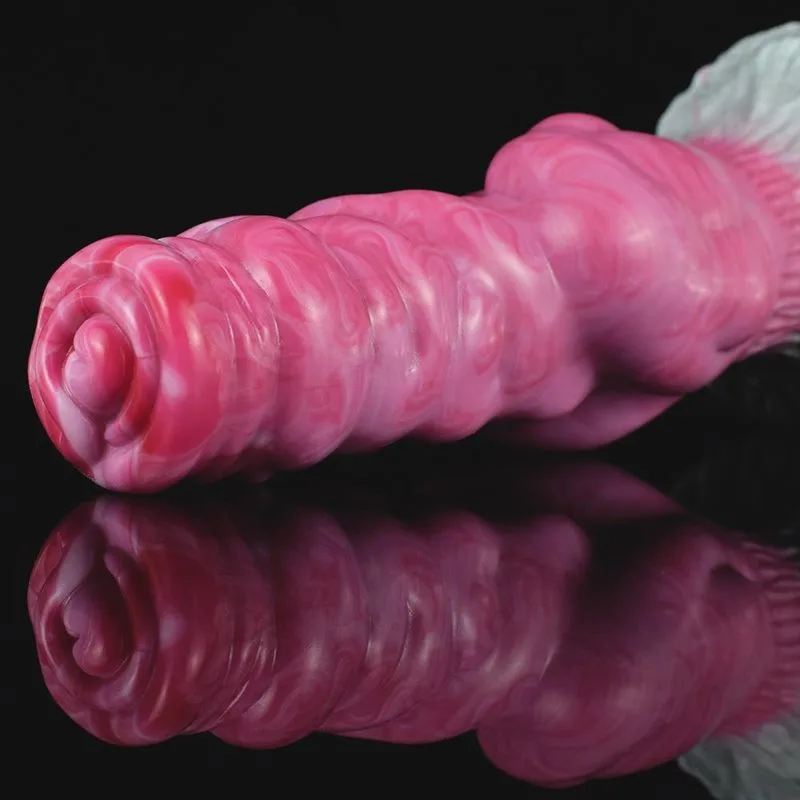 7.5 IN Pink Special Shaped Knotting Dildo 3 7.5 IN Pink Special Shaped Knotting Dildo 3