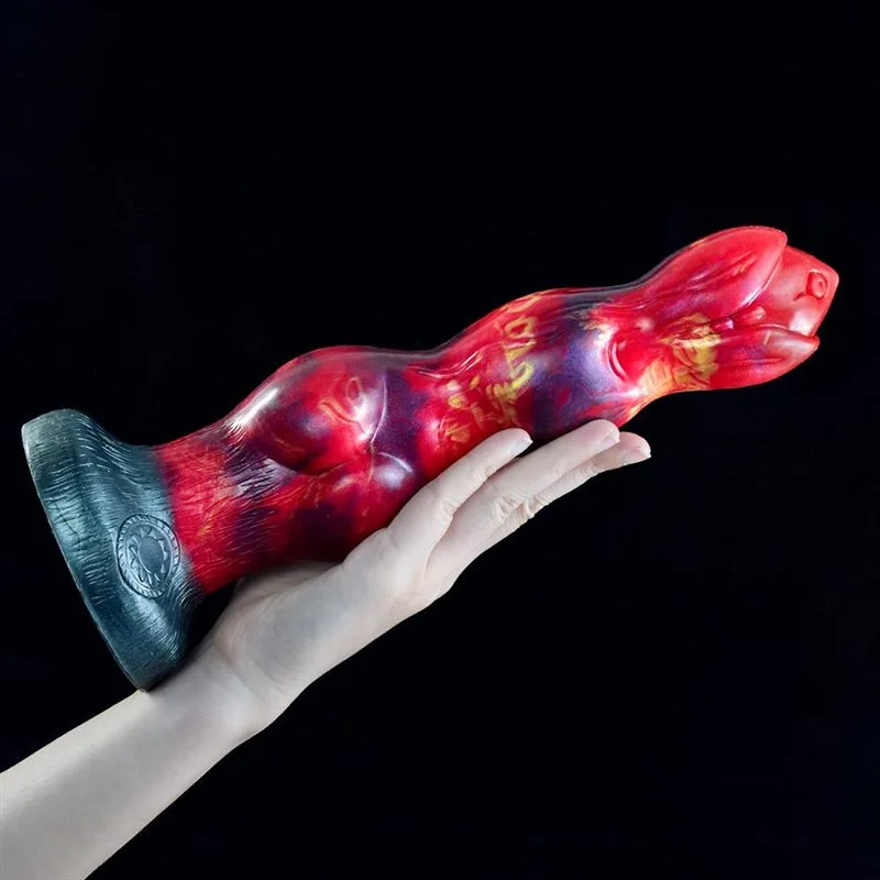 10.5 IN Large Knotted Werewolf Dildo Fantasy Animal Penis 2 10.5 IN Large Knotted Werewolf Dildo Fantasy Animal Penis 2