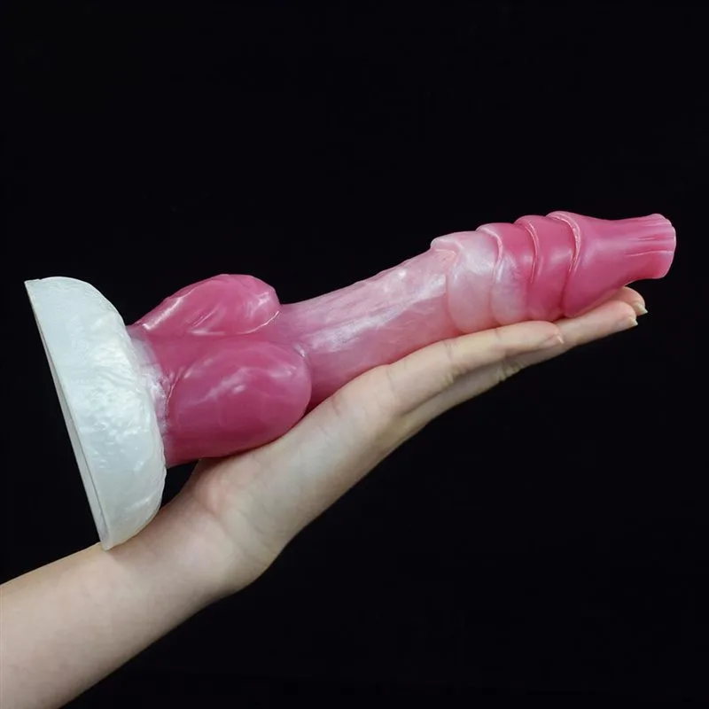 7.5 IN Slim Werewolf Dildo Silicone Animal Shaped Sex Toy 2 7.5 IN Slim Werewolf Dildo Silicone Animal Shaped Sex Toy 2