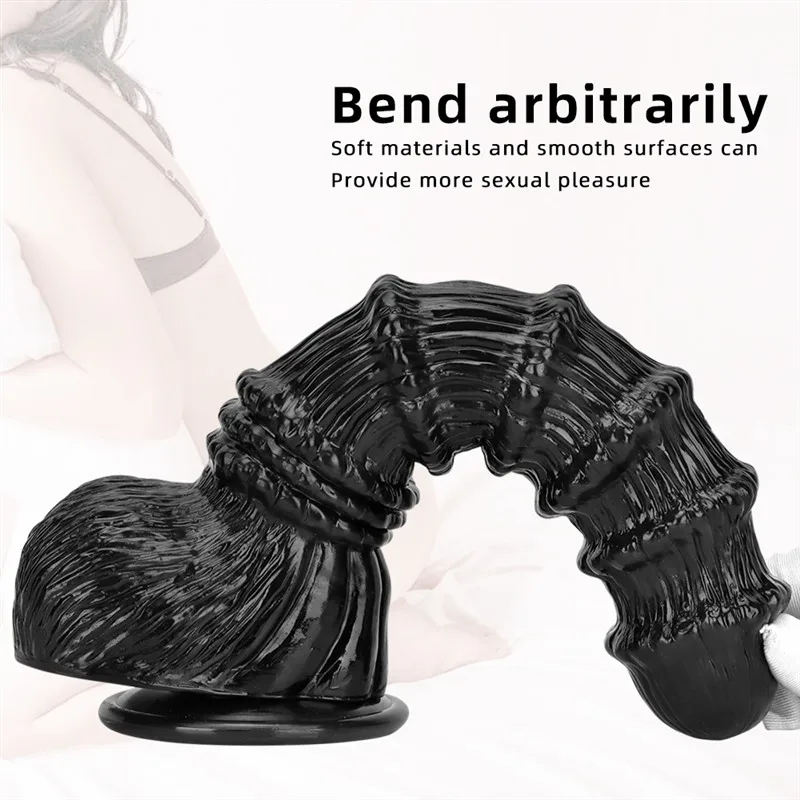 9/9.5/11 IN Black Horse Dildo PVC Animal Sex Toy 4 9/9.5/11 IN Black Horse Dildo PVC Animal Sex Toy 4