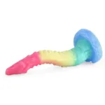 10.5 IN Long Flexible Snake Anal Dildo Silicone Animal Sex Toy - Image 7