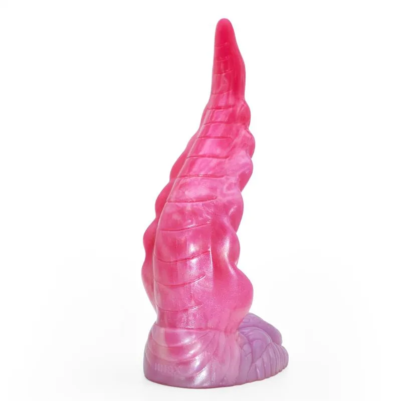 0ecd1d376f370eb3 9.2 Inch Long Pink Fantasy Octopus Tentacle Dildo