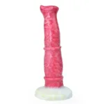 10 IN Pink Horse Dildo Suction Cup Animal Sex Toy - Image 3