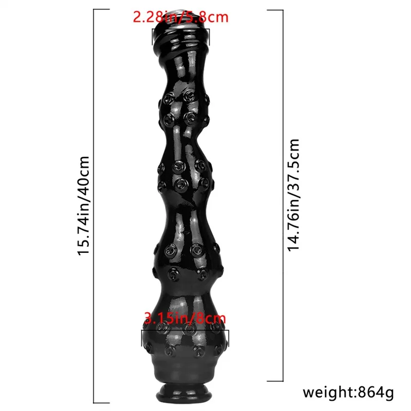 15.5 IN Huge Tentacle Dildo PVC Anal Beads Butt Plug 1 15.5 IN Huge Tentacle Dildo PVC Anal Beads Butt Plug 1