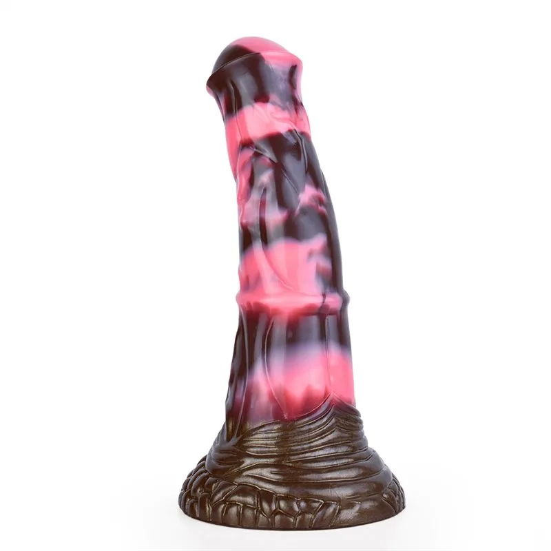 18eaf1cfdb49b50e 8.5 Inch Horse Pony Dildo Fantasy Silicone Donkey Penis