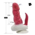 6.5 IN Small Double Ended Unusual Shaped Dildo Demon Adult Toy - Image 2