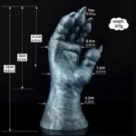 8.5 IN Silicone Dragon Claw Dildo Sex Toy - Image 4