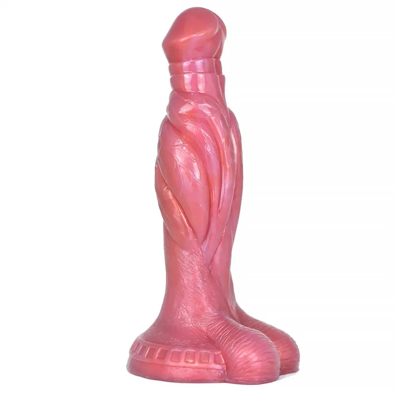 2055dd9425371836 8 Inch Colored Horse Dildo Silicone Sex toy
