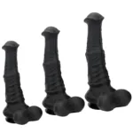 10/11/13 IN Huge Black Horse Cock Silicone Animal Dildo - Image 2