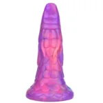 7 IN Glow-In-The-Dark Dragon Head Shaped Egg-Laying Dildo Ovipositor Sex Toy - Image 7