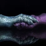 8.5 IN Silicone Dragon Claw Dildo Sex Toy - Image 11