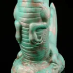 8.5 IN Green Dinosaur Dildo Silicone Dragon Sex Toy - Image 7