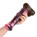 10 IN Long Horse Dildo Silicone Animal Penis - Image 4