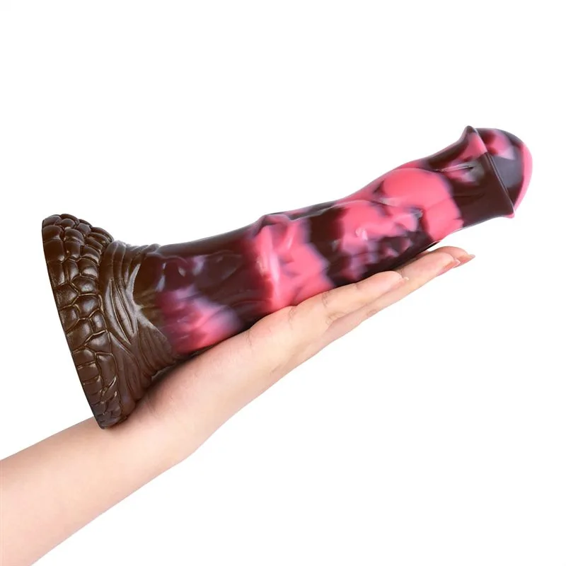 37d73cb02cb888e5 8.5 IN Life Size Horse Dildo Silicone Fantasy Animal Sex Toy - Image 4