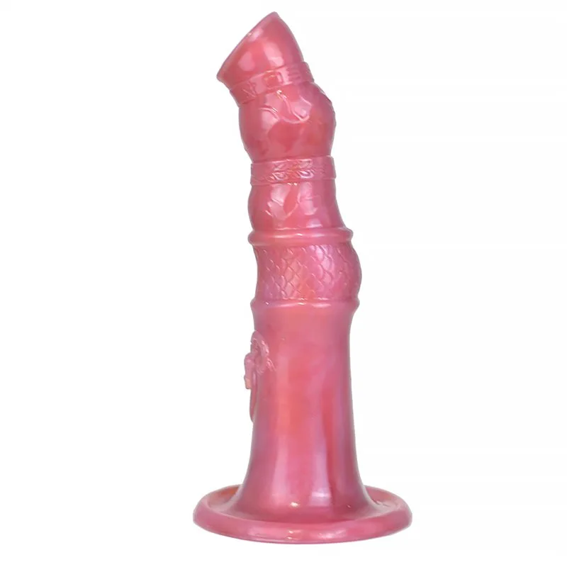 3a672c7102106338 9 Inch Knot Horse & Alien Dildo Silicone Sex toy