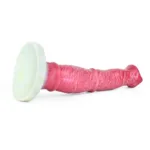 10 IN Pink Horse Dildo Suction Cup Animal Sex Toy - Image 5