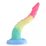 10.5 IN Long Flexible Snake Anal Dildo Silicone Animal Sex Toy
