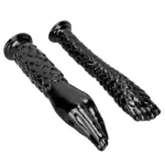 13 IN Black Forearm & Foot PVC Dildo Sex Toy - Image 3