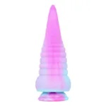 8.5 IN Tentacle Dildo Soft Silicone Octopus Butt Plug - Image 4