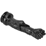 13 IN Huge Black Fist PVC Dildo Hand Butt Plug - Image 5