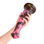 11 IN Horse Cock Shaped Dildo Flexible Animal Penis - Image 4