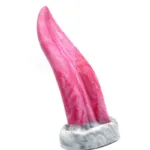8 IN Suction Cup Demon Tongue Dildo Oral Sex Toy - Image 2