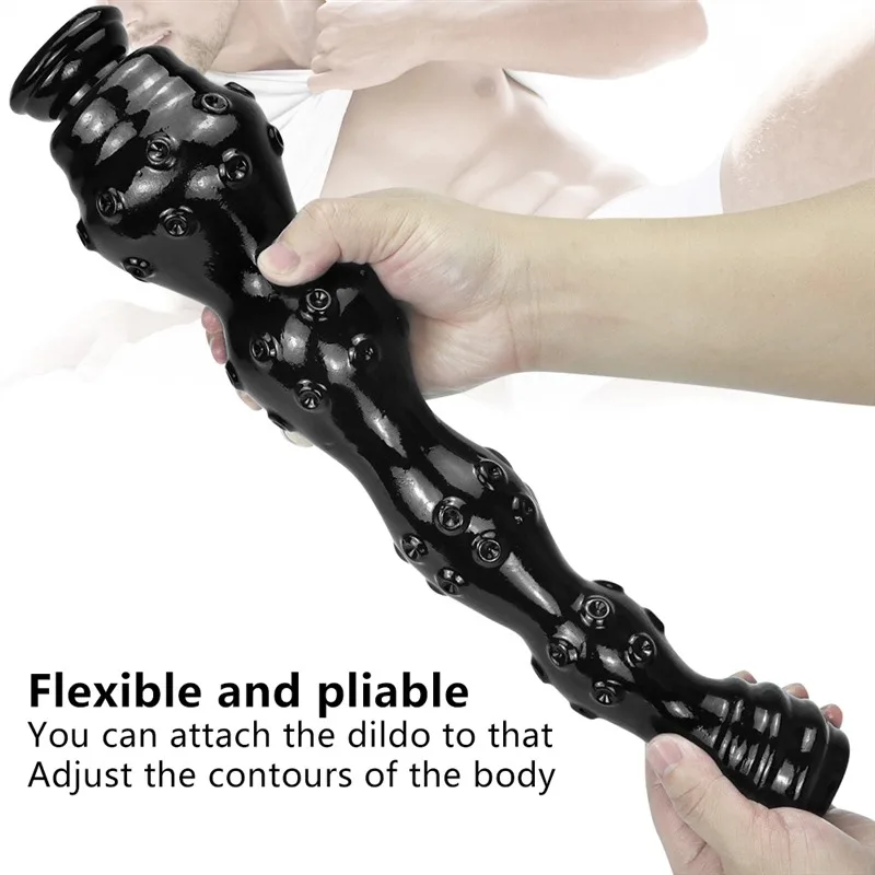 15.5 IN Huge Tentacle Dildo PVC Anal Beads Butt Plug 5 15.5 IN Huge Tentacle Dildo PVC Anal Beads Butt Plug 5