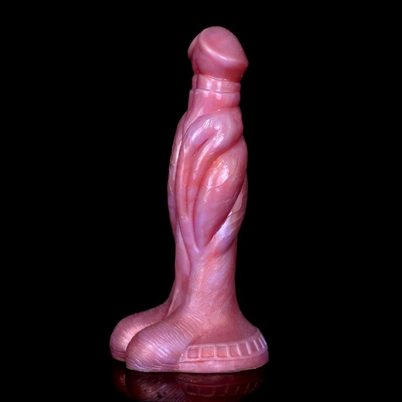 8 IN Alien Dildo Silicone Big Knot Sex toy 4 8 IN Alien Dildo Silicone Big Knot Sex toy 4