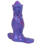 5 IN Rechargeable Vibrating Knotted Alien Dildo Sex Toy - Image 2