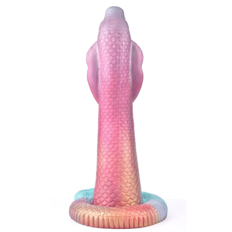 52b7242824c14763 15 IN Giant King Cobra Cock Snake Shaped Dildo - Image 2