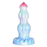 9 Inch Double Knot Dog Dildo Fantasy Silicone Animal Penis
