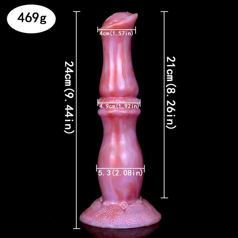 9 IN Pony Dildo Silicone Horse Cock Sex toy 1 9 IN Pony Dildo Silicone Horse Cock Sex toy 1