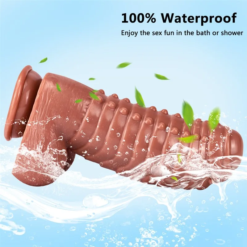 11.5 IN Massive Monster Dildo PVC Alien Sex Toy Black/Blue/Brown 4 11.5 IN Massive Monster Dildo PVC Alien Sex Toy Black/Blue/Brown 4