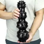 13 IN Large Black Thick Tentacle Dildo PVC Anal Beads - Image 2