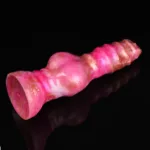 8.5 IN Fantasy Dog Dildo With Knot Silicone Animal Penis - Image 6
