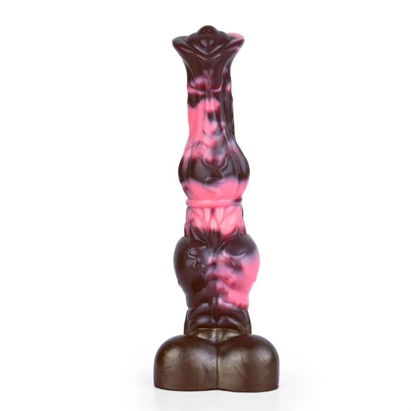 6d2a93e920660b45 10 IN Double Knot Horse Dildo Large Animal Cock - Image 2