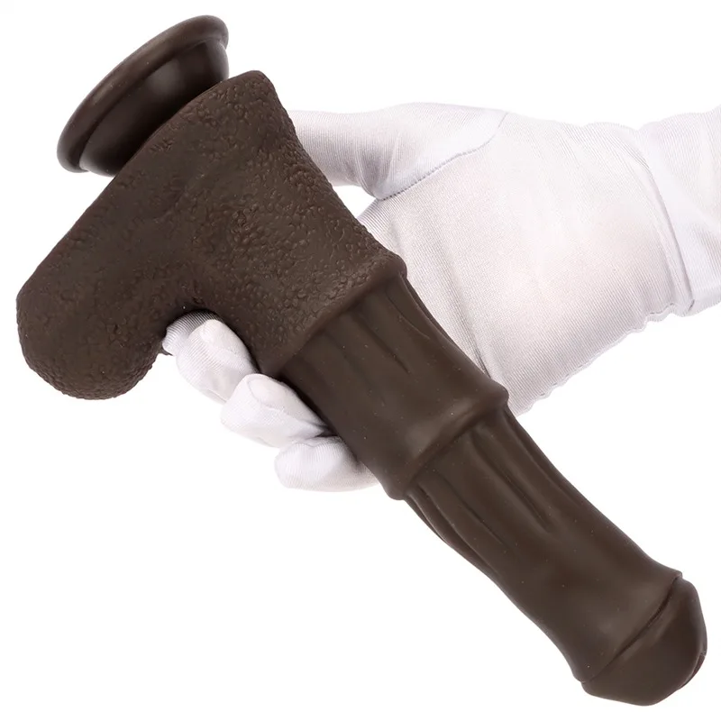 6f1265b297b17051 9 Inch Horse Dildo Vibrator 4 IN 1 Rechargeable Animal Penis - Image 7