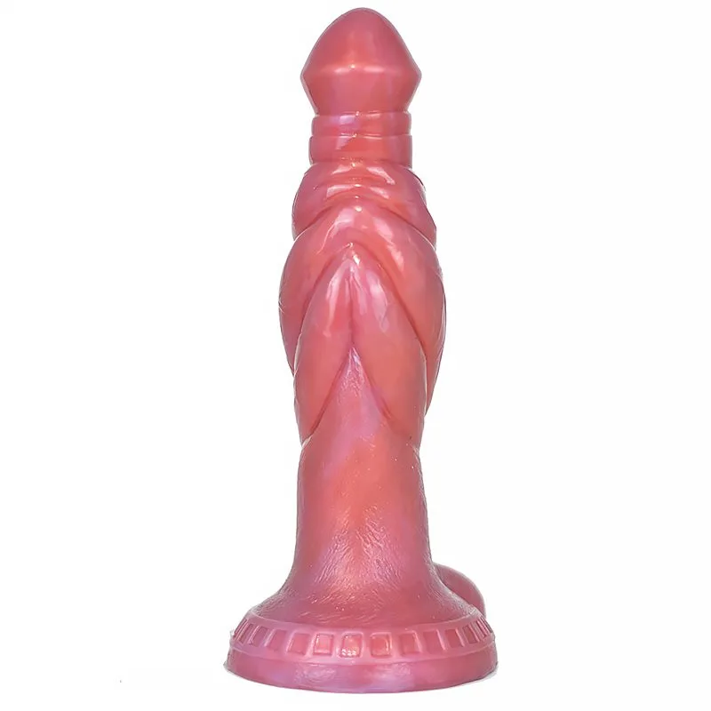 7196eef15da93d82 8 IN Alien Dildo Silicone Big Knot Sex toy - Image 4