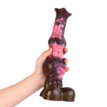 10 IN Double Knot Horse Dildo Large Animal Cock - Image 3