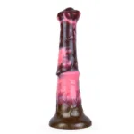 11 IN Horse Cock Shaped Dildo Flexible Animal Penis - Image 2