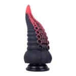 8.5 IN Black Tentacle Dildo Liquid Silicone Octopus Anal Plug - Image 3