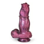 8 IN Thick Horse Dildo with Balls Suction Cup Animal Dick - Image 2