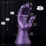 8.5 IN Silicone Dragon Claw Dildo Sex Toy - Image 2