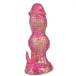 7 IN Short Dragon Knot Dildo Silicone Special Sex Toy - Image 3