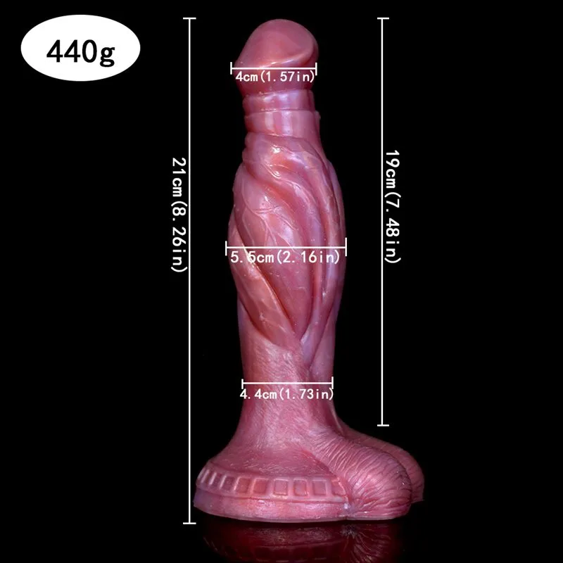 8 IN Alien Dildo Silicone Big Knot Sex toy 1 8 IN Alien Dildo Silicone Big Knot Sex toy 1