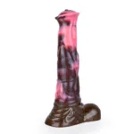 10 IN Flared Head Horse Dildo Soft Silicone Donkey Penis - Image 2