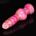 8.5 IN Fantasy Dog Dildo With Knot Silicone Animal Penis - Image 5