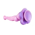 11 IN Large Flared Horse Dildo with Knot Silicone Animal Penis - Image 5