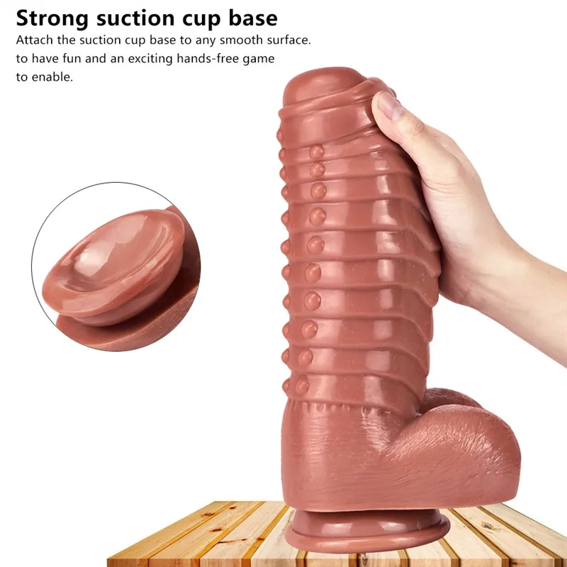 11.5 IN Massive Monster Dildo PVC Alien Sex Toy Black/Blue/Brown 3 11.5 IN Massive Monster Dildo PVC Alien Sex Toy Black/Blue/Brown 3